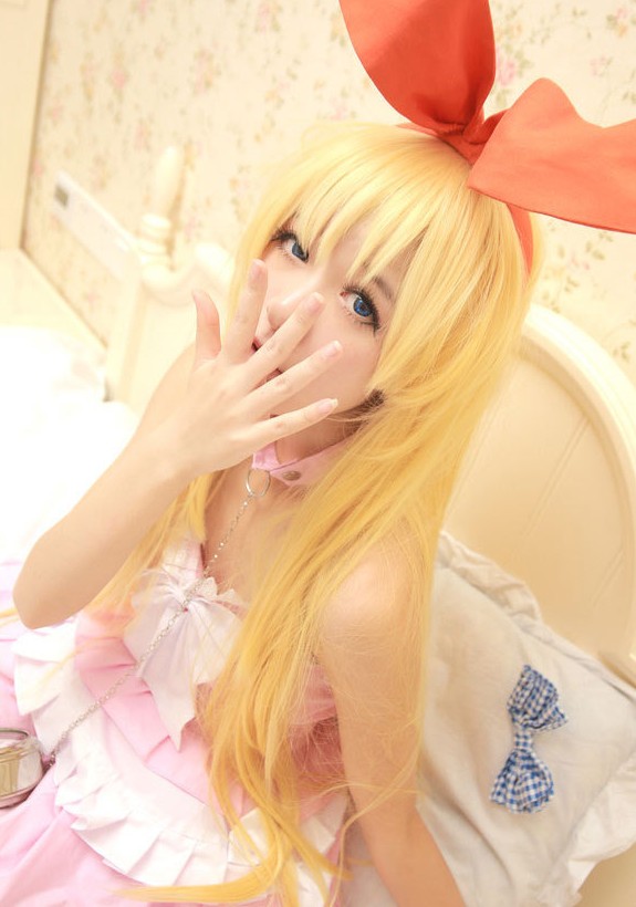 徐娇卖萌cos天才百合少女