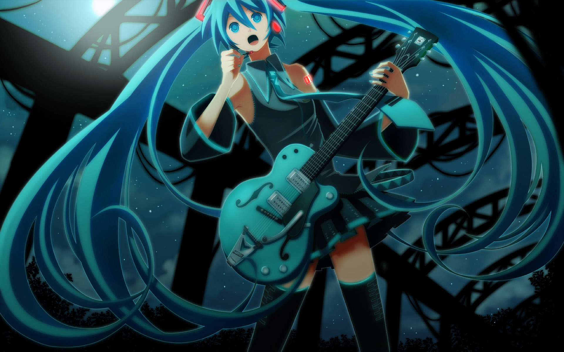 初音未来初音未来 初音未来初音初音高清宽屏壁纸一 25